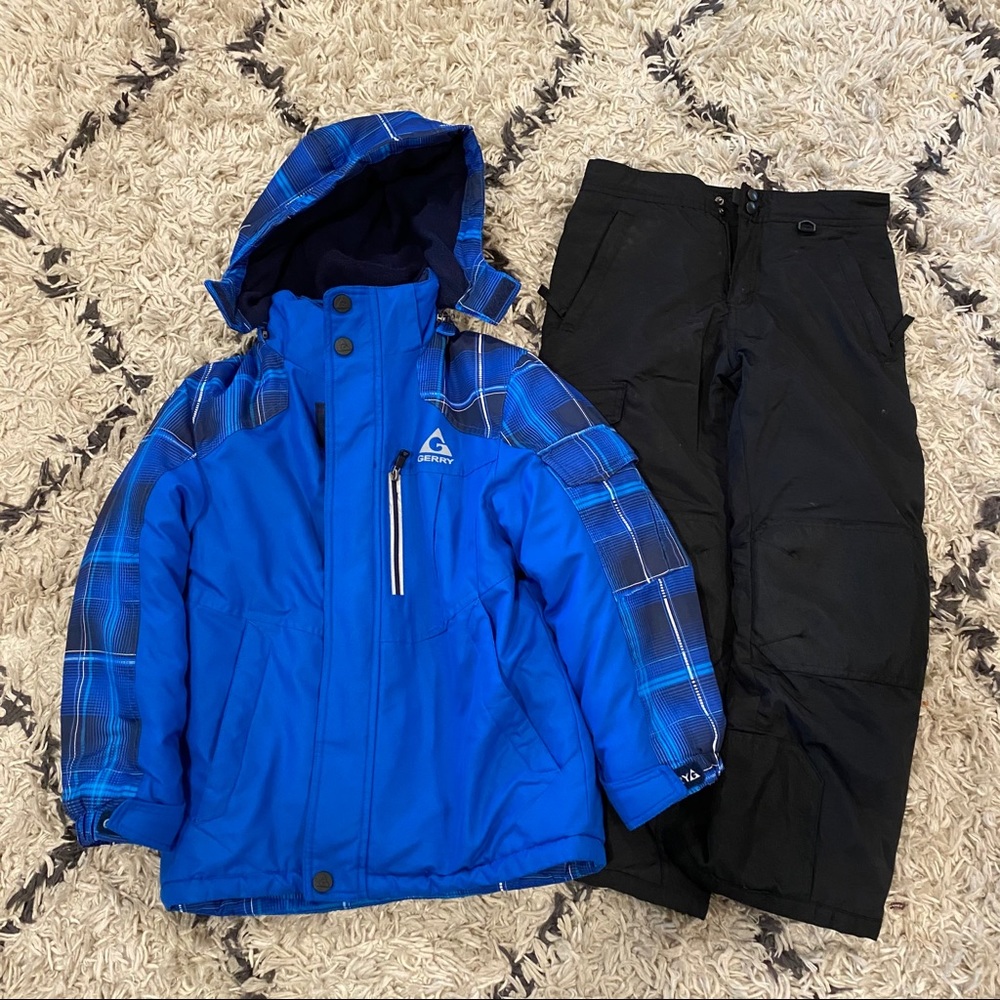 Boys size 8 ski/snowboard jacket and pants